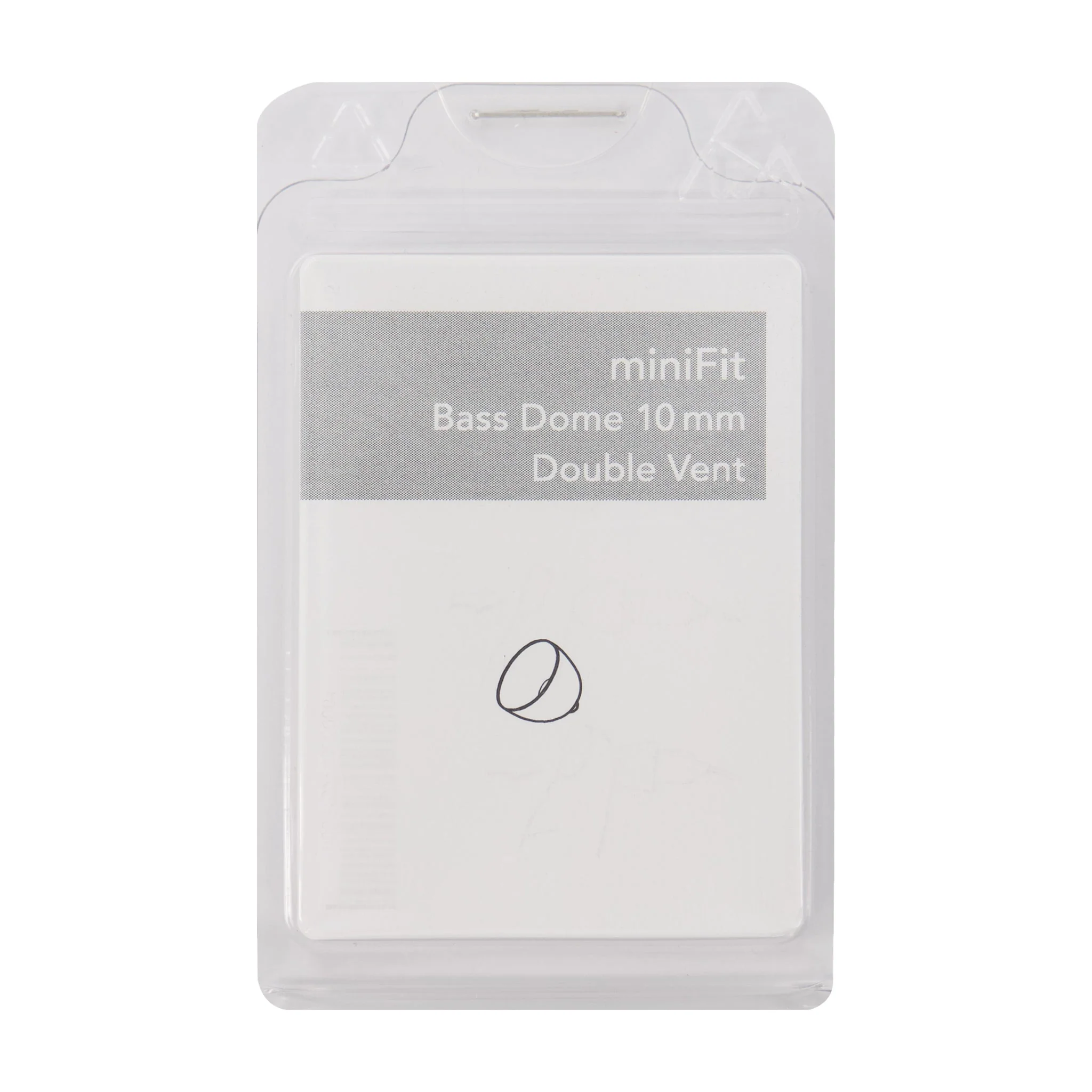 Bernafon MiniFit Bass Dome Double 10 mm